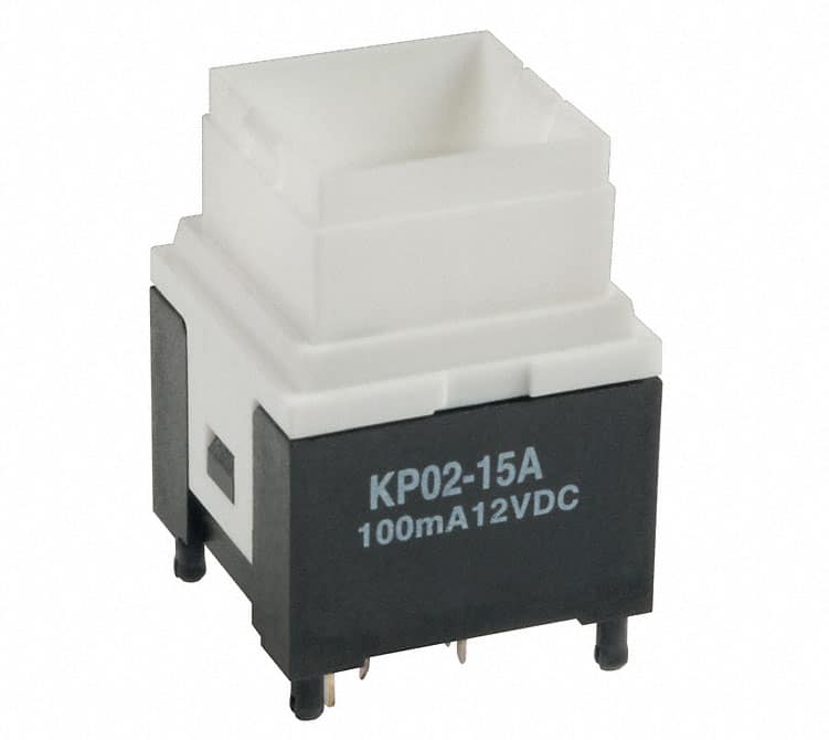 KP0215ACBKG03CF SWITCH PUSH SPST-NO 0.1A 12V