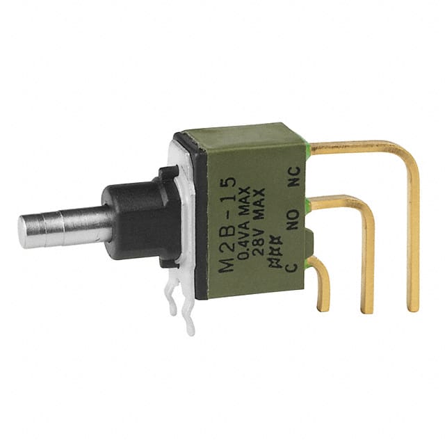 M2B15AA5G40 SWITCH PUSH SPDT 0.4VA 28V