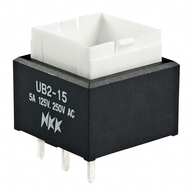 UB215SKW03N SWITCH PUSHBUTTON SPDT 5A 125V