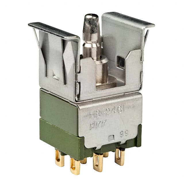 MB2461JG01 SWITCH PUSH DPDT 0.4VA 28V