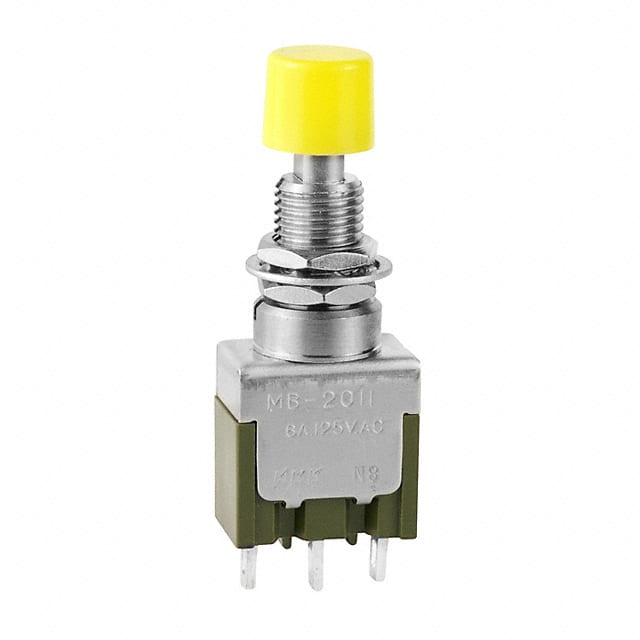 MB2011SS1W01-BE SWITCH PUSHBUTTON SPDT 6A 125V