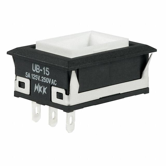 UB15NKW01N SWITCH PUSHBUTTON SPDT 5A 125V