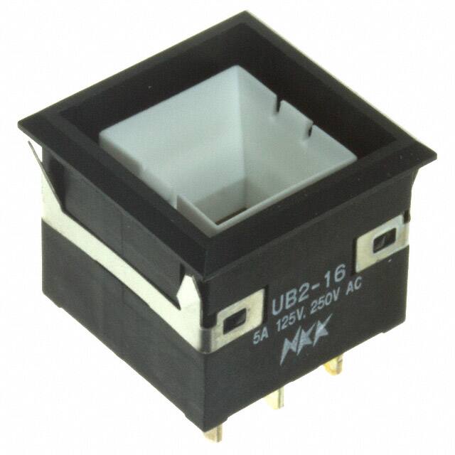UB216KKW01N SWITCH PUSHBUTTON SPDT 5A 125V
