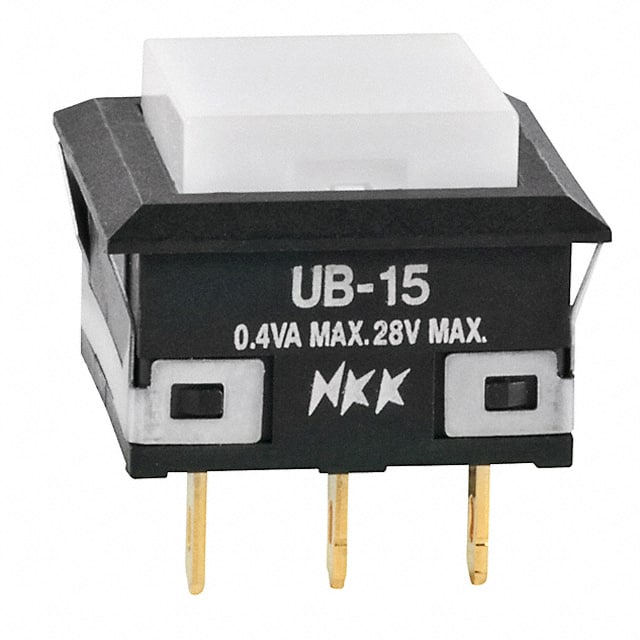 UB15KKG01N-B SWITCH PUSH SPDT 0.4VA 28V