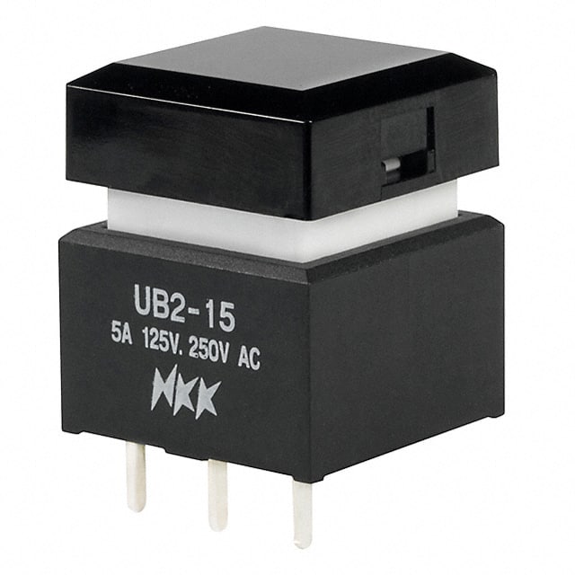 UB215SKW03N-5A SWITCH PUSHBUTTON SPDT 5A 125V