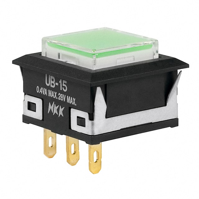 UB15KKG01N-JF SWITCH PUSH SPDT 0.4VA 28V