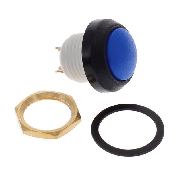 W48-1-RB-N-BL-B SWITCH PUSHBUTTON 10MA 12V