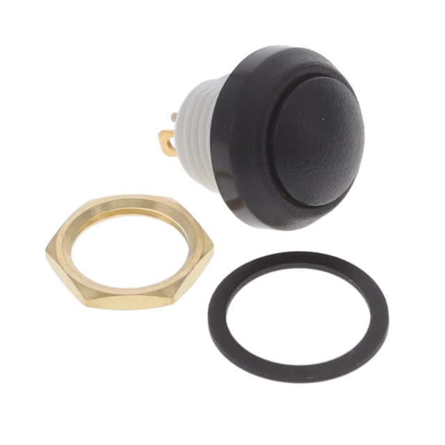 W48-1-RB-N-BK-B PBS 12MM SPST 0.1A 48V MOM PLAST