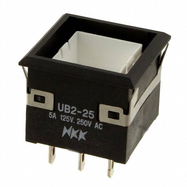 UB225KKW01N SWITCH PUSHBUTTON DPDT 5A 125V