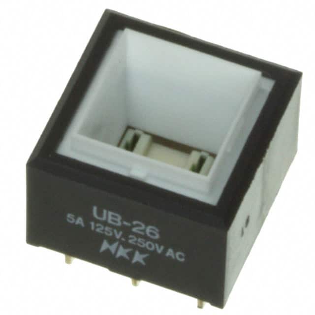 UB26SKW03N SWITCH PUSHBUTTON DPDT 5A 125V