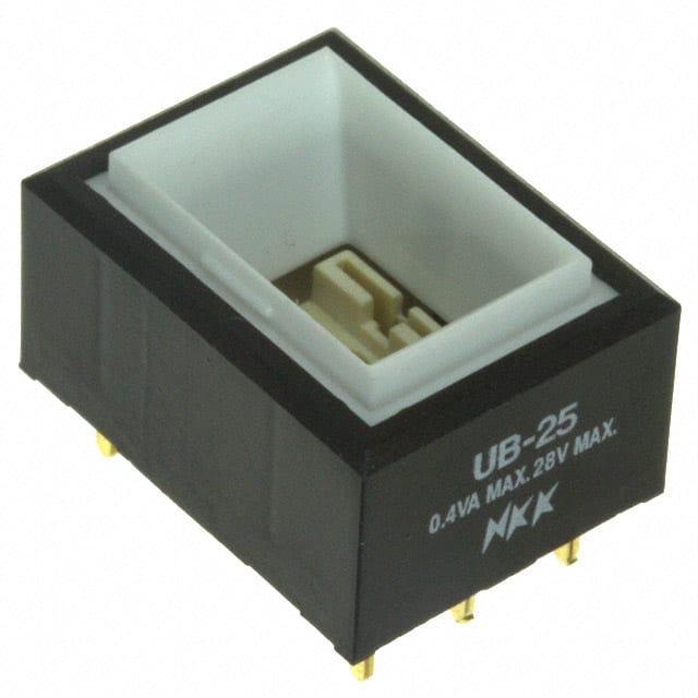 UB25RKG03N SWITCH PUSH DPDT 0.4VA 28V