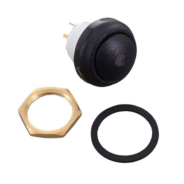 W48-G-RB-G-BK-B SWITCH PUSHBUTTON 10MA 12V