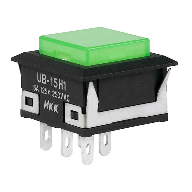 UB15KKW015F-FB SWITCH PUSHBUTTON SPDT 5A 125V