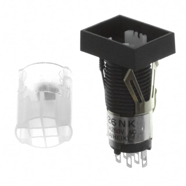 KB26NKW01-5D-JD SWITCH PUSHBUTTON DPDT 1A 125V