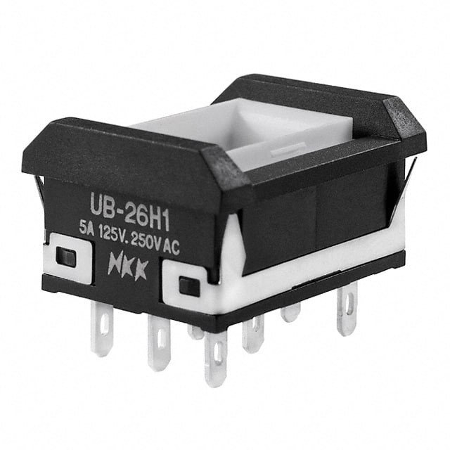 UB15NKW015F SWITCH PUSHBUTTON SPDT 5A 125V