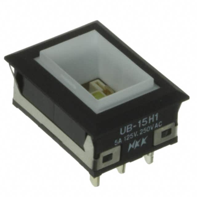 UB15NKW015D SWITCH PUSHBUTTON SPDT 5A 125V