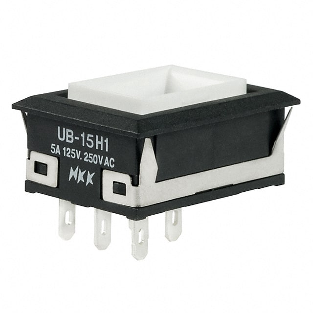 UB15NKW015C SWITCH PUSHBUTTON SPDT 5A 125V