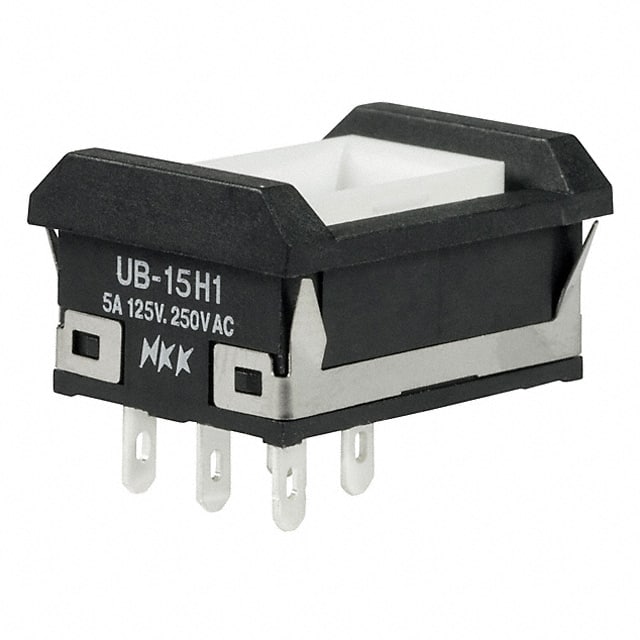 UB15NBKW015C SWITCH PUSHBUTTON SPDT 5A 125V
