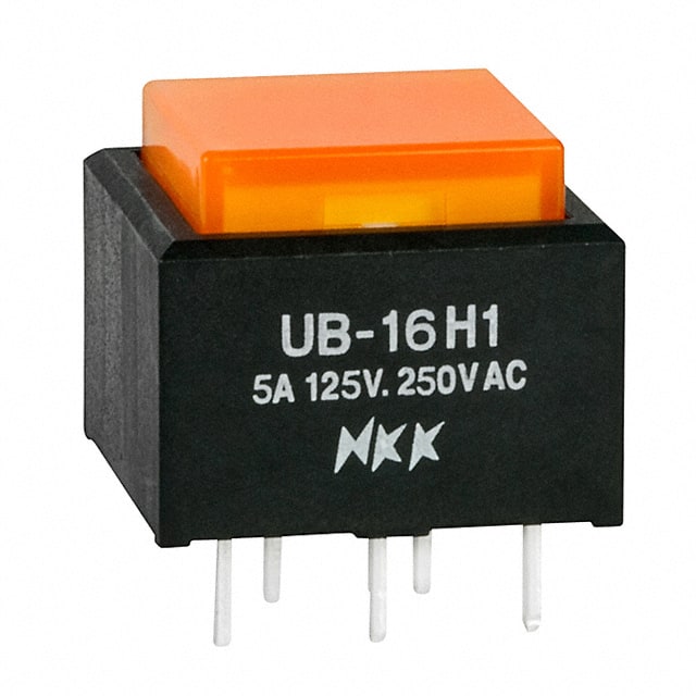 UB16SKW035D-DD SWITCH PUSHBUTTON SPDT 5A 125V
