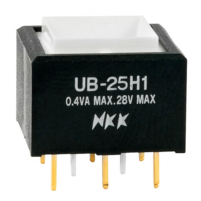UB25SKG035C SWITCH PUSH DPDT 0.4VA 28V