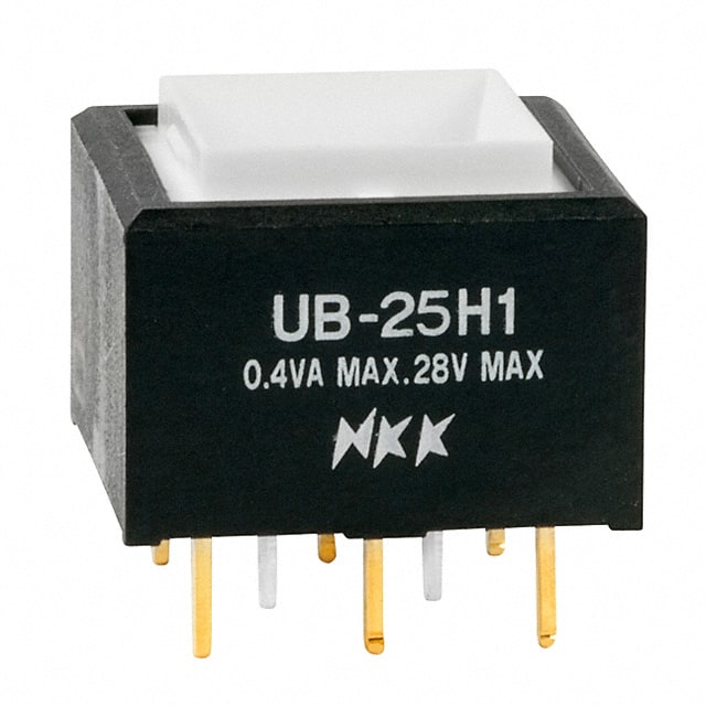 UB25SKG035D SWITCH PUSH DPDT 0.4VA 28V