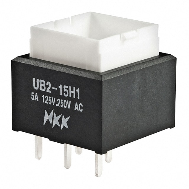 UB215SKW035C-3JC SWITCH PUSHBUTTON SPDT 5A 125V
