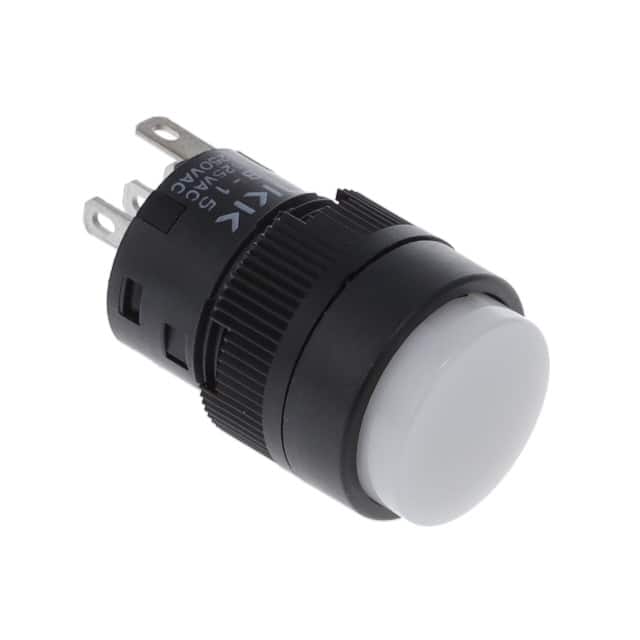 YB15CKW01/CUL-BB SWITCH PUSHBUTTON SPDT 3A 125V