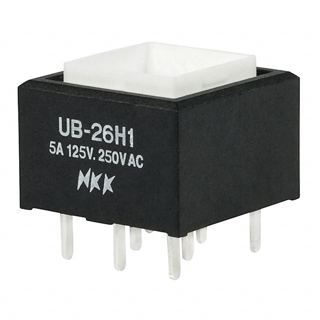 UB26SKW035F SWITCH PUSHBUTTON DPDT 5A 125V