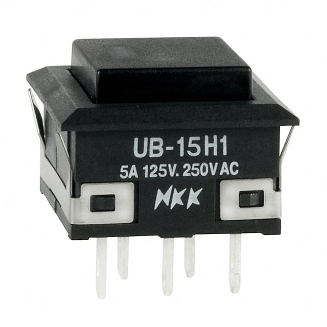 UB15KKW015C-AB SWITCH PUSHBUTTON SPDT 5A 125V
