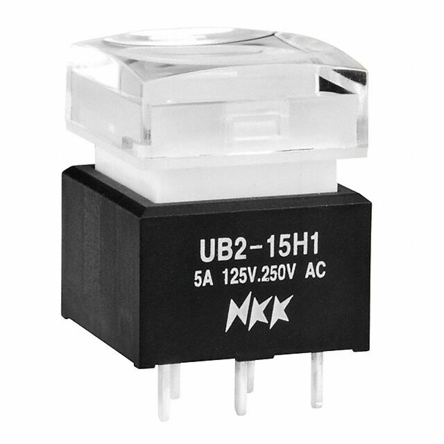 UB215SKW035D-1JB SWITCH PUSHBUTTON SPDT 5A 125V