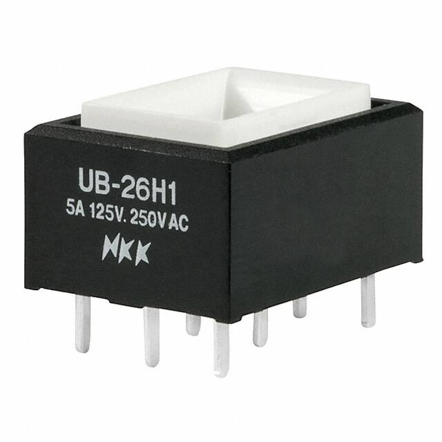 UB26RKW035D SWITCH PUSHBUTTON DPDT 5A 125V