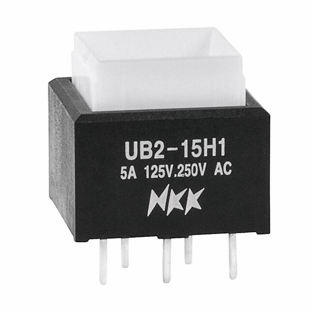 UB215SKW035F SWITCH PUSHBUTTON SPDT 5A 125V