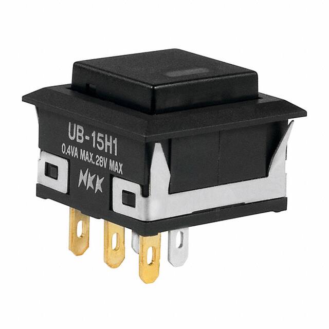 UB15KKG015F-AB SWITCH PUSH SPDT 0.4VA 28V