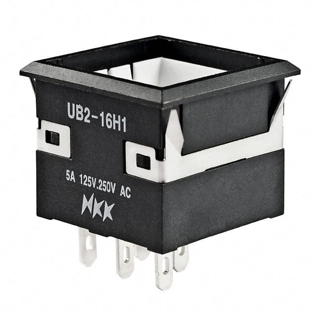 UB216KKW015F SWITCH PUSHBUTTON SPDT 5A 125V