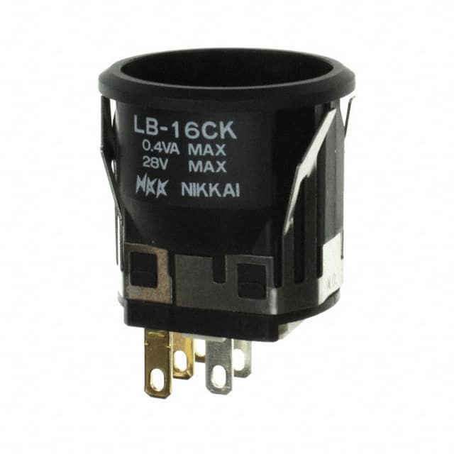 LB16CKG01 SWITCH PUSH SPDT 0.4VA 28V