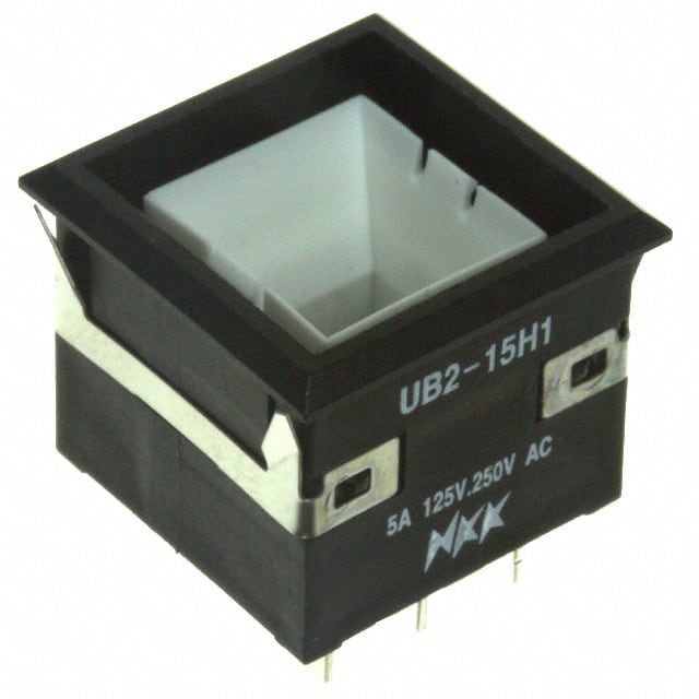 UB215KKW015C SWITCH PUSHBUTTON SPDT 5A 125V