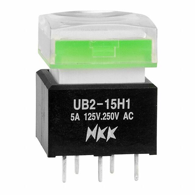 UB215SKW035F-1JF SWITCH PUSHBUTTON SPDT 5A 125V