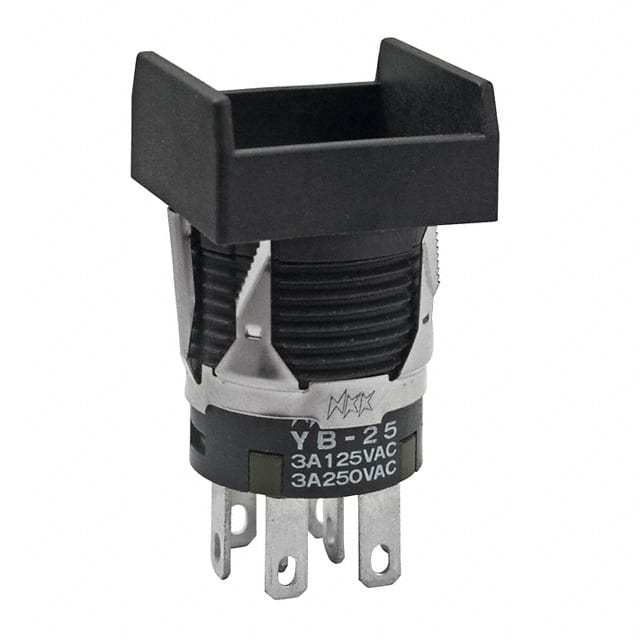 YB25KKW01 SWITCH PUSHBUTTON DPDT 3A 125V