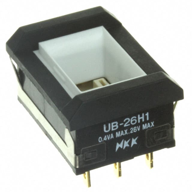 UB26NBKG015D SWITCH PUSH DPDT 0.4VA 28V