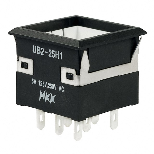 UB225KKW015D SWITCH PUSHBUTTON DPDT 5A 125V