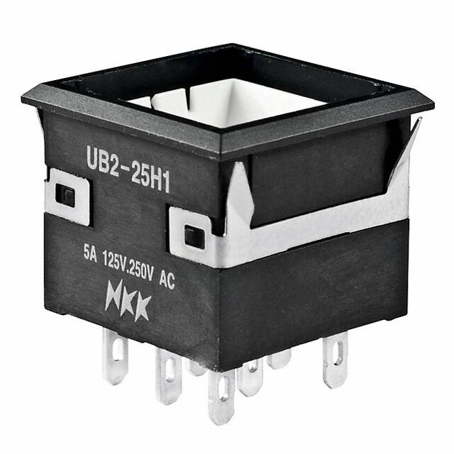 UB225KKW015C SWITCH PUSHBUTTON DPDT 5A 125V