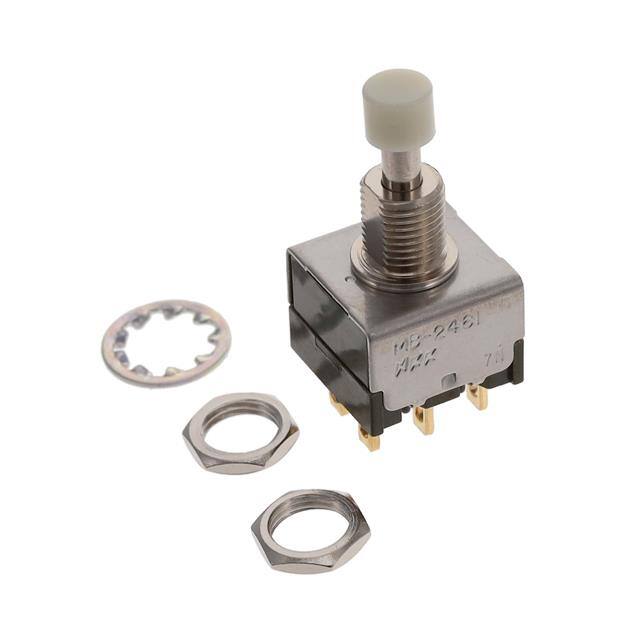 MB2461E1A01-FB SWITCH PUSHBUTTON DPDT 3A 125V