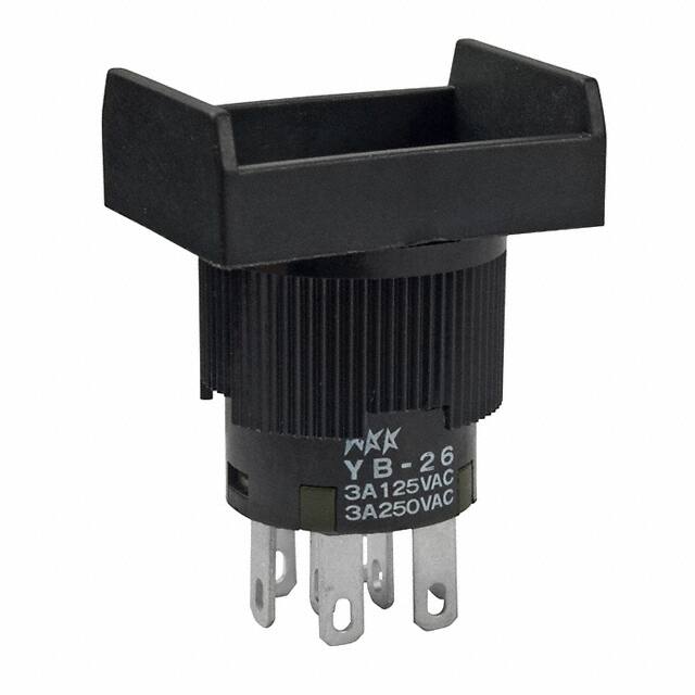 YB26RKW01 SWITCH PUSHBUTTON DPDT 3A 125V