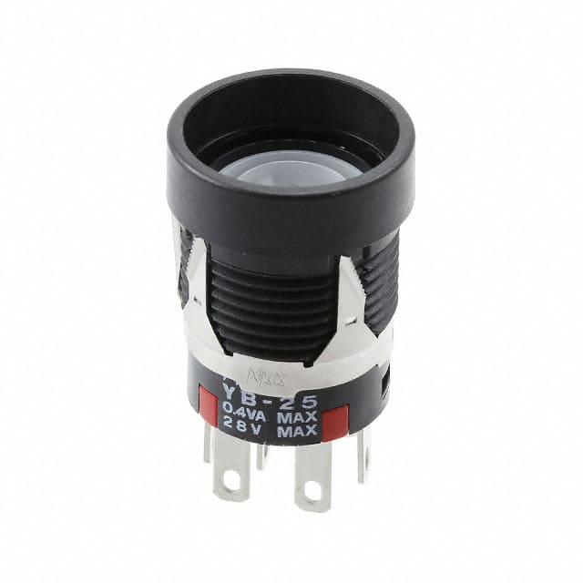 YB25MKG01 SWITCH PUSHBUTTON DPDT 0.4VA 28V