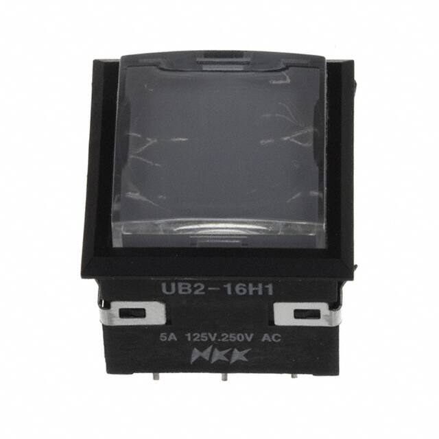UB216KKW015C-1JB SWITCH PUSHBUTTON SPDT 5A 125V