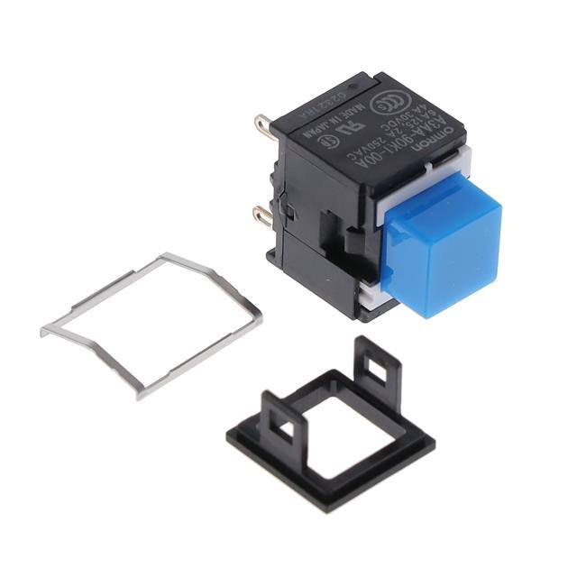 A3AA-90K1-00A SWITCH PUSH SPST-NO 6A 125V