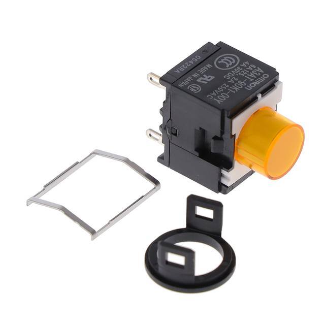 A3AT-90K1-00Y SWITCH PUSH SPST-NO 6A 125V