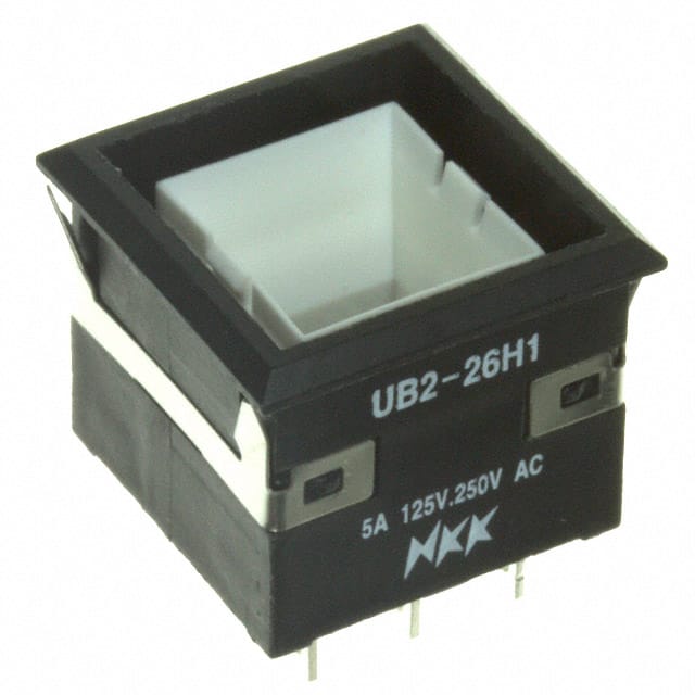 UB226KKW015D SWITCH PUSHBUTTON DPDT 5A 125V