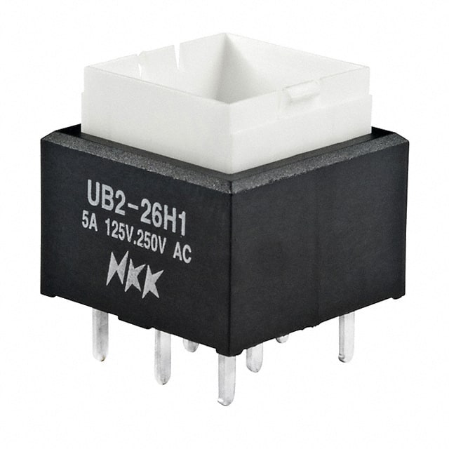 UB226SKW035C SWITCH PUSHBUTTON DPDT 5A 125V