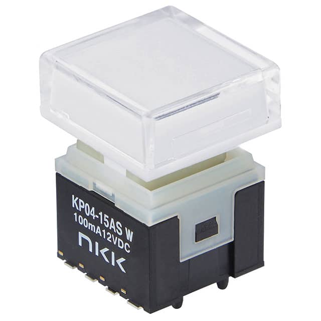 KP0415ASG03RGBW-3FJB MINIATURE AUDIO/VIDEO PUSHBUTTON